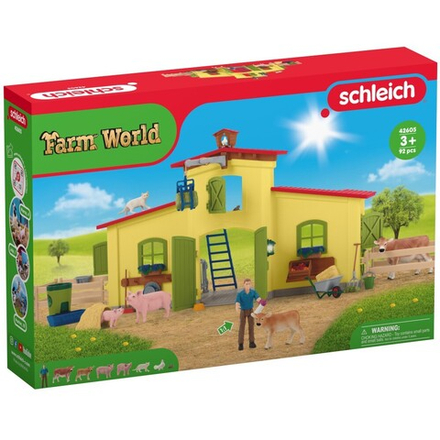Schleich Farm World - Большая ферма с животными и аксессуарами 42605 / артикул   42605  / GTIN 4059433652290