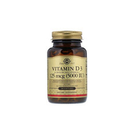 Solgar Vitamin D3 (Cholecalciferol) 125 mcg (5,000 IU) 100 softgels / витамин D3 (холекальциферол)