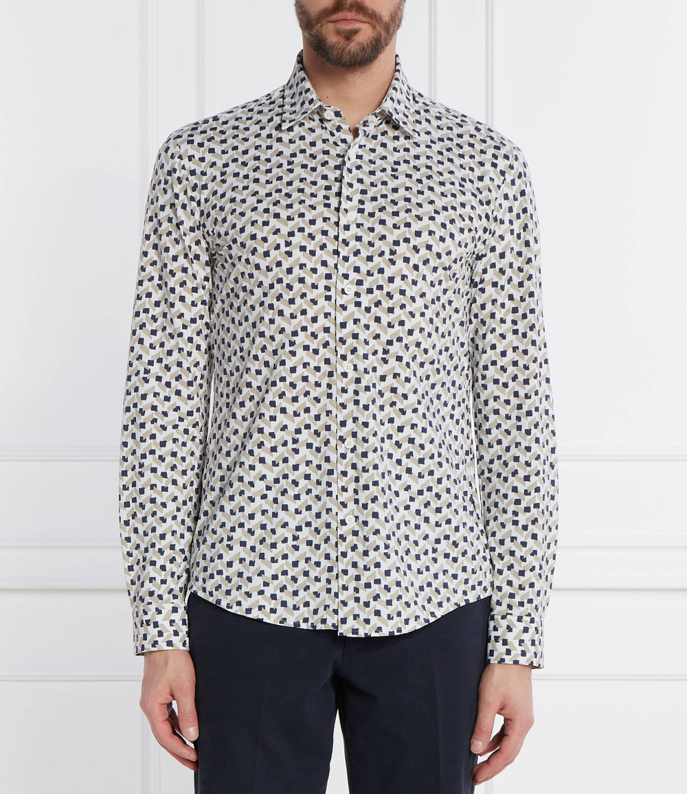 Рубашка P-ROAN-kent-C1-233 BOSS BLACK - разноцветная(50513613)