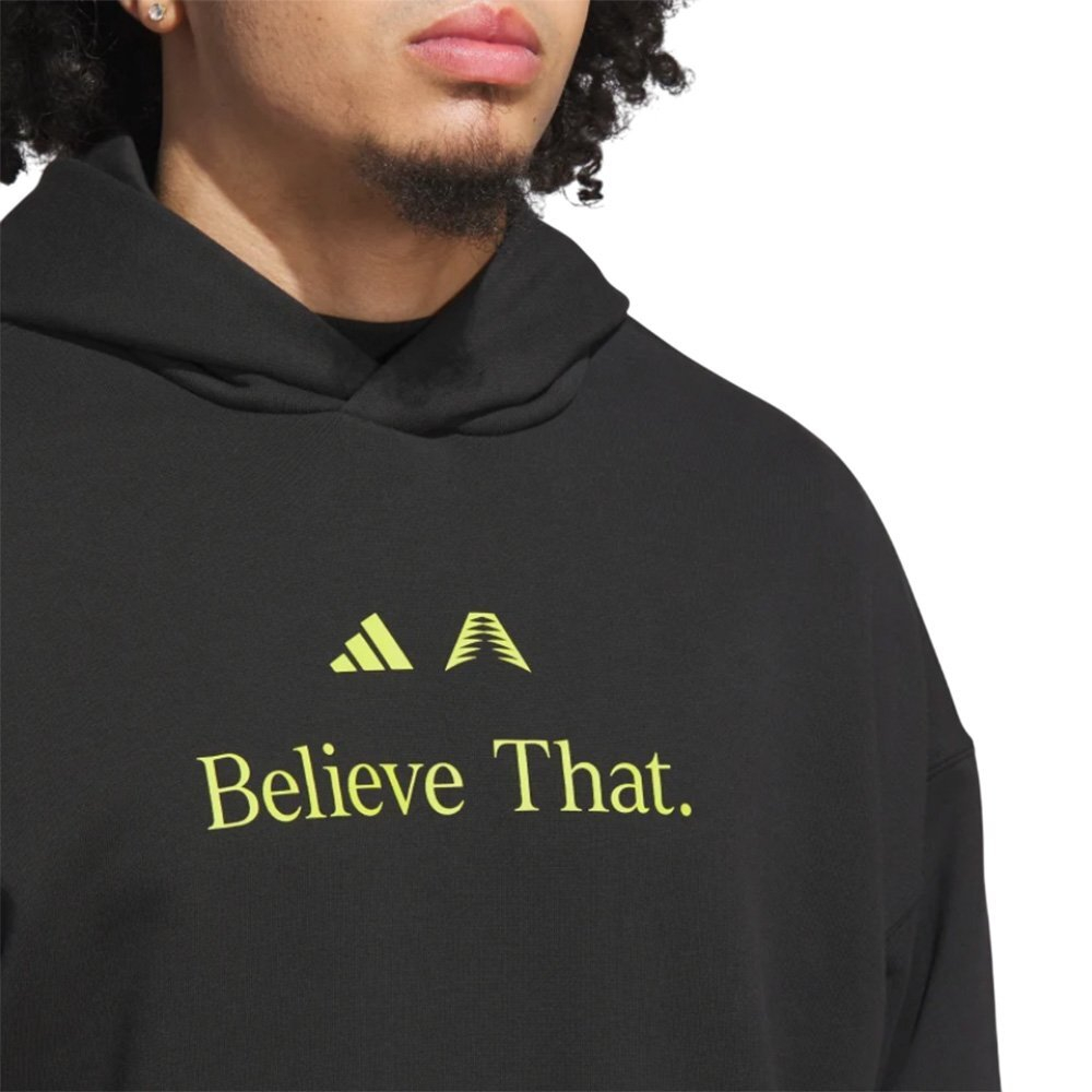 Баскетбольная толстовка Adidas Anthony Edwards Believe That Sweatshirt Black