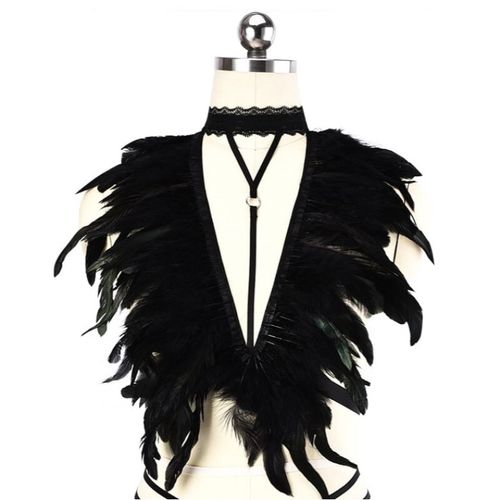 Женская сбруя (портупея) черная Romeo Rossi 9188-3