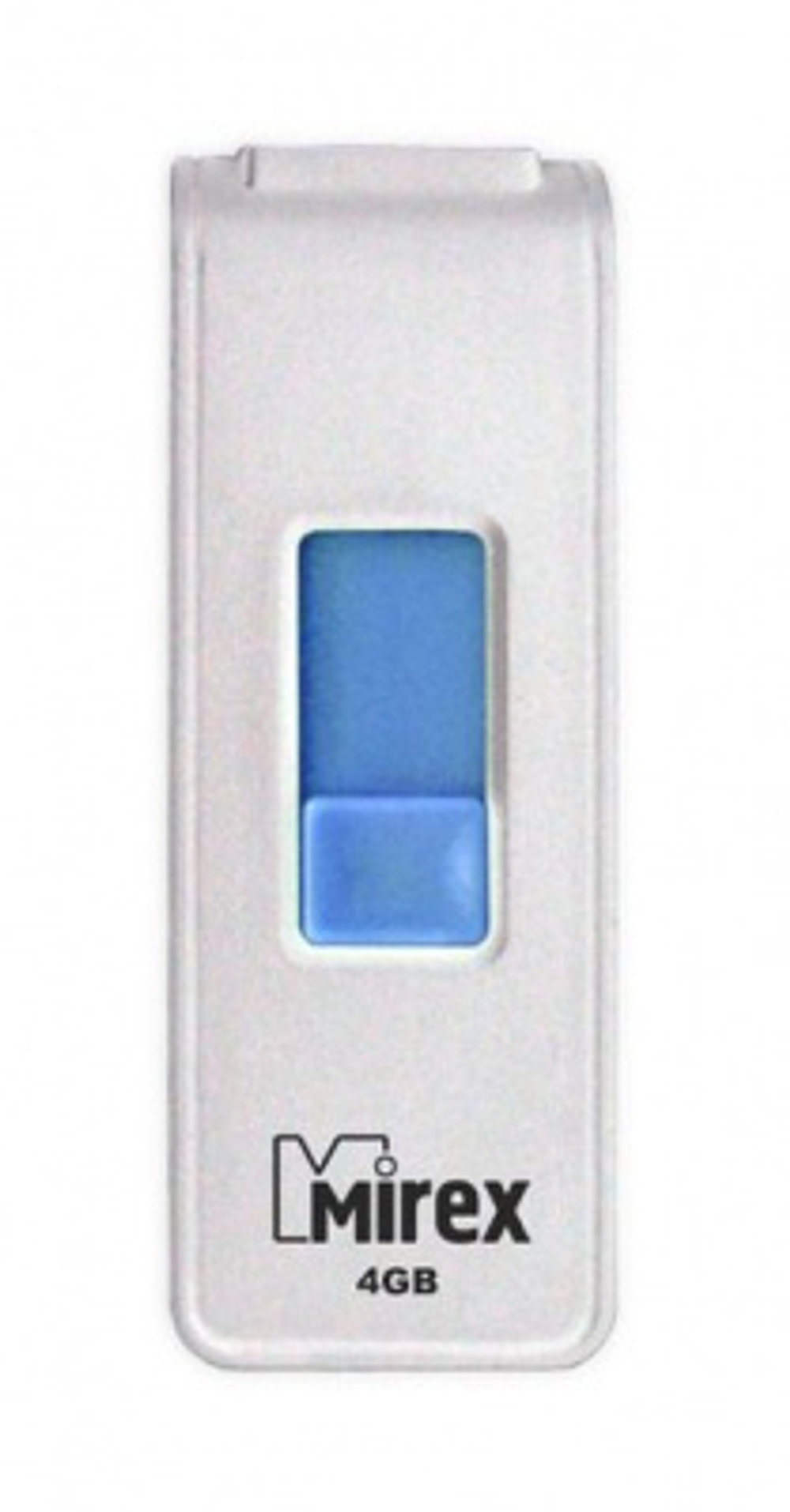 Флешка 4GB Mirex Shot Белый