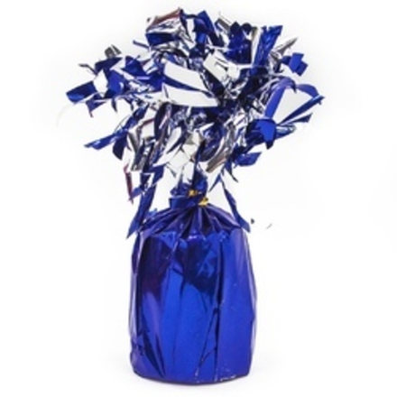 Грузик для шара, Конус, Синий, Металлик 140 гр. 1 шт.