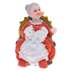 GAEM Фигурка декоративная "Бабушка/Дедушка", L6 W6 H9 см, 2в.