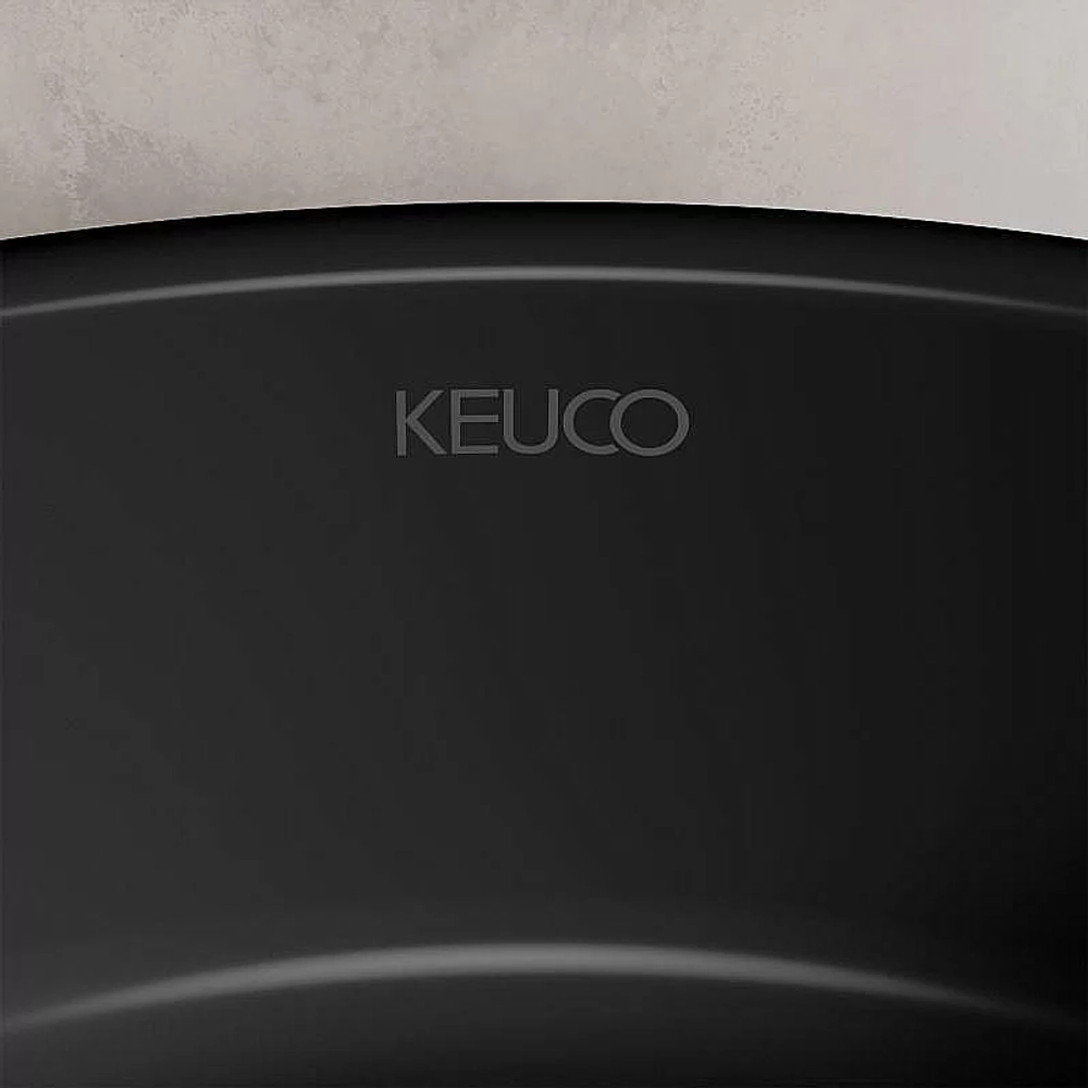 Раковина накладная Keuco Stageline 40 32880570400 черная матовая