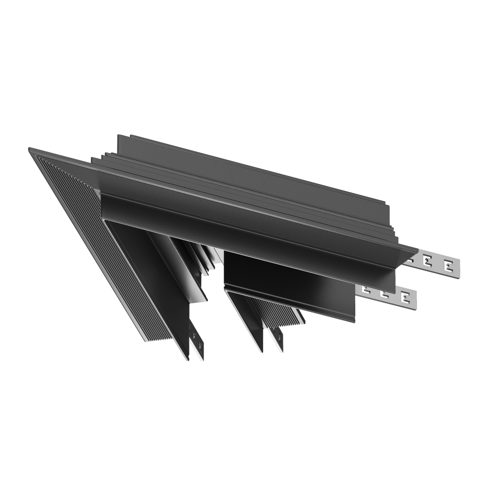 Угол для соединения 45° встраиваемого магнитного шинопровода Maytoni Gravity TRA010CLS-42B