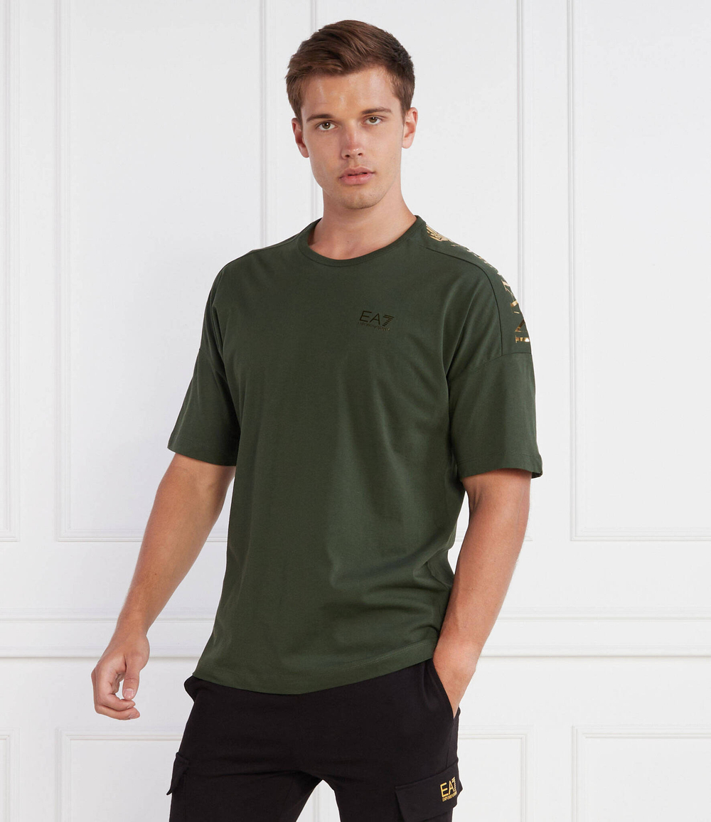 Футболка EA7 - зеленый(6RPT10 PJ7CZ)
