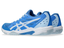Женские кроссовки для бадминтона/сквоша Asics Gel-Rocket 11 - blue coast/white