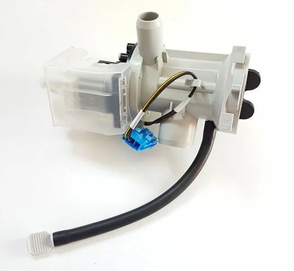 Сливной насос (помпа) для LG на 3-х винтах клеммы назад раздельно, с улиткой 5859EN1004P