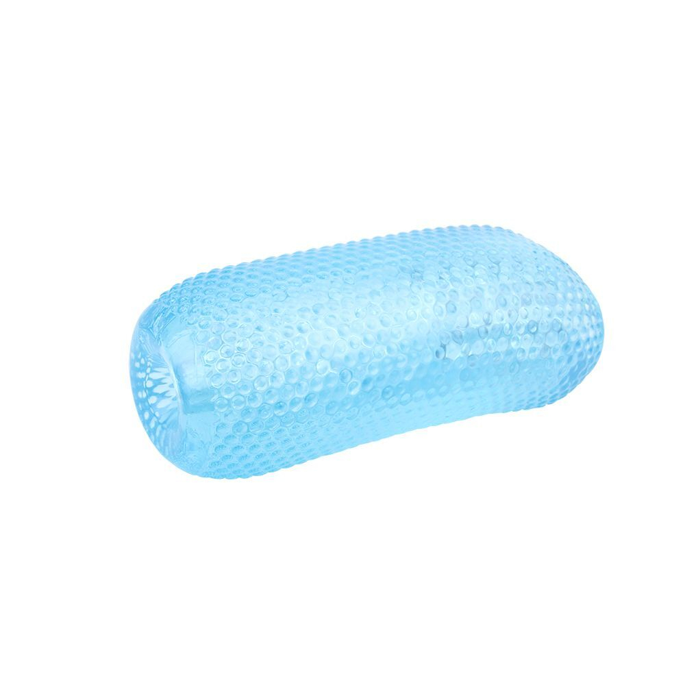 Голубой текстурированный мастурбатор Palm Stroker No.3 (Цвет: голубой)