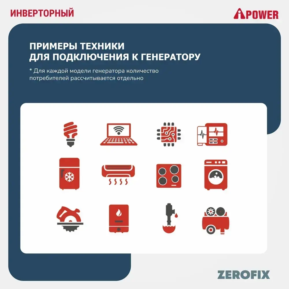 Генератор бензиновый инверторный A-iPower A3500LiS (3.5 кВт)