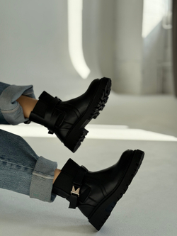 Ботинки из эко кожи