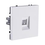 Розетка Ethernet RJ45 Cat.6, белый глянцевый Kollinger Eclipse EC-017WG