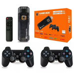 Игровая приставка + ТВ приставка 2в1, 64Gb TV-BOX, "Game Box 5G 8K UltraHD SET-TOP Box" консоль с двумя геймпадом
