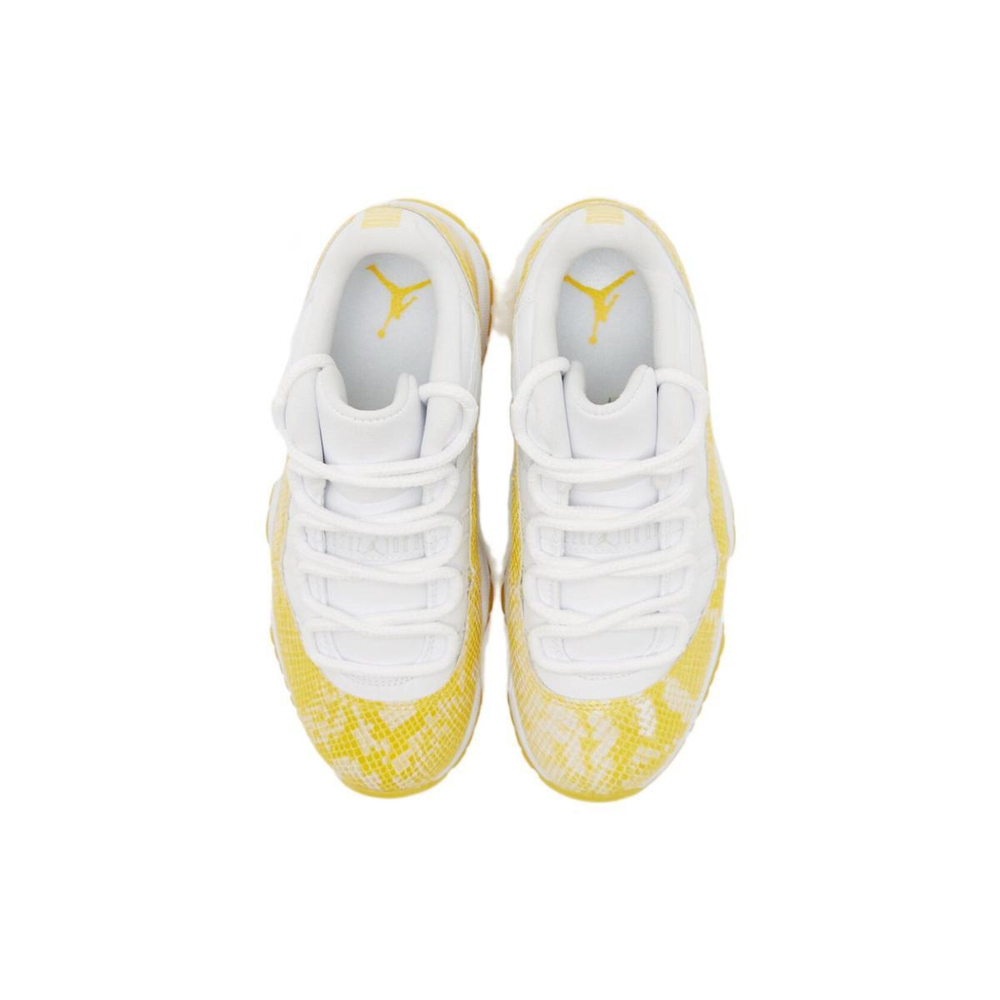 Кроссовки Jordan Air Jordan 11 Low "Yellow Snakeskin", AH7860-107