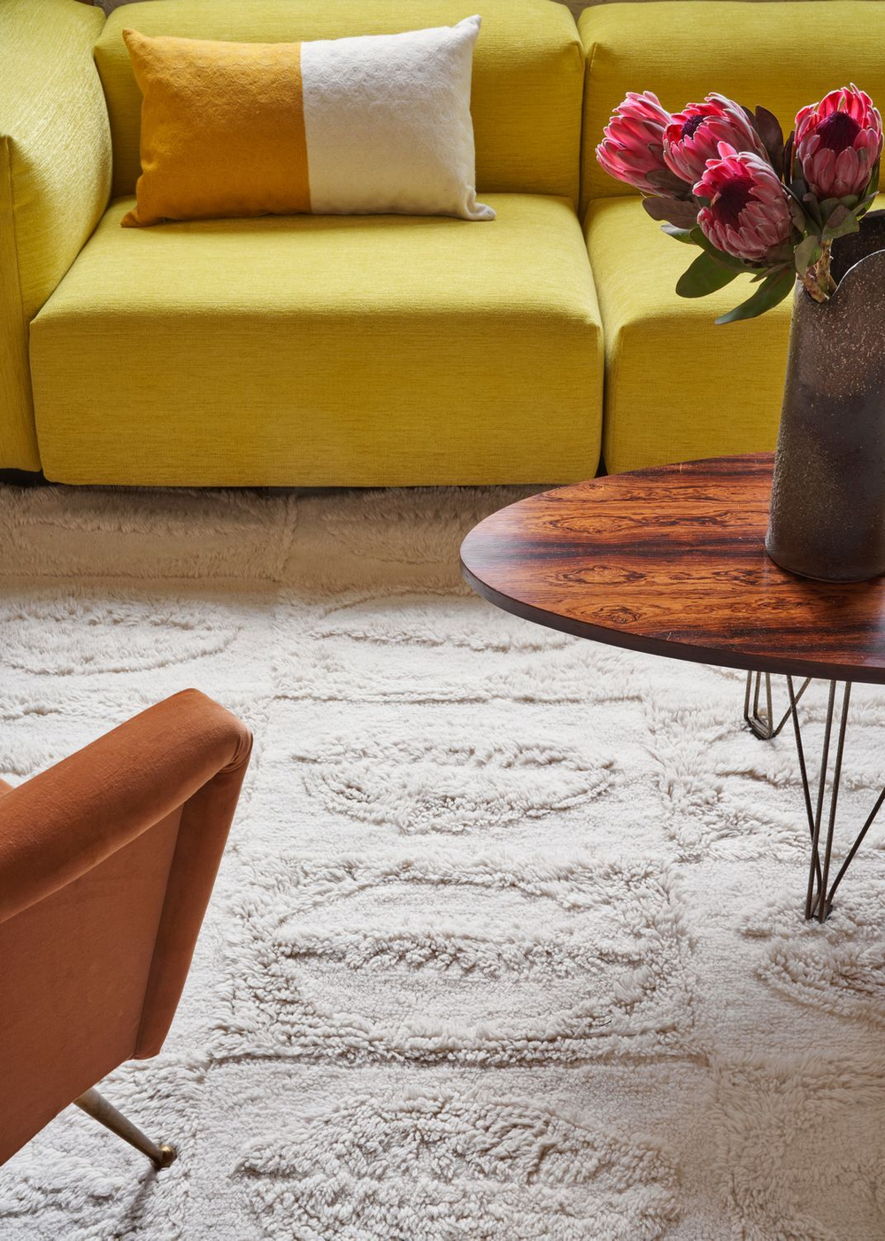 Шерстяной стираемый ковер Lorena Canals Bahari  L (170 x240 см)