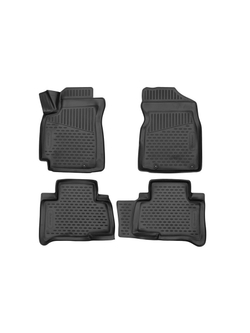 Коврики в салон для GEELY Emgrand X7, 2018- , 4шт. (полиуретан) ELEMENT3DA11612210K