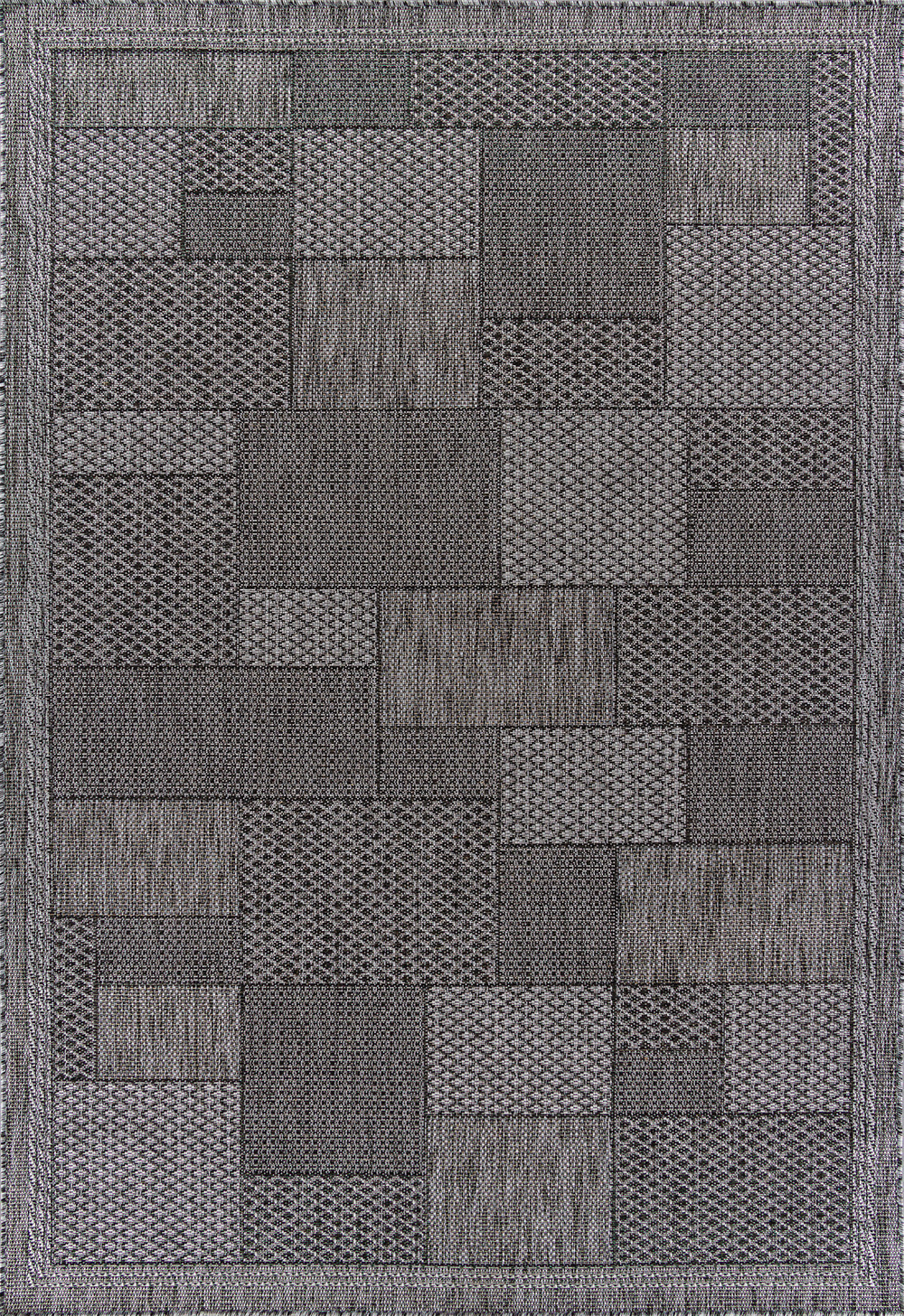 Ковер S148 - DARK GRAY - Прямоугольник - коллекция KAIR размер 160*300 см