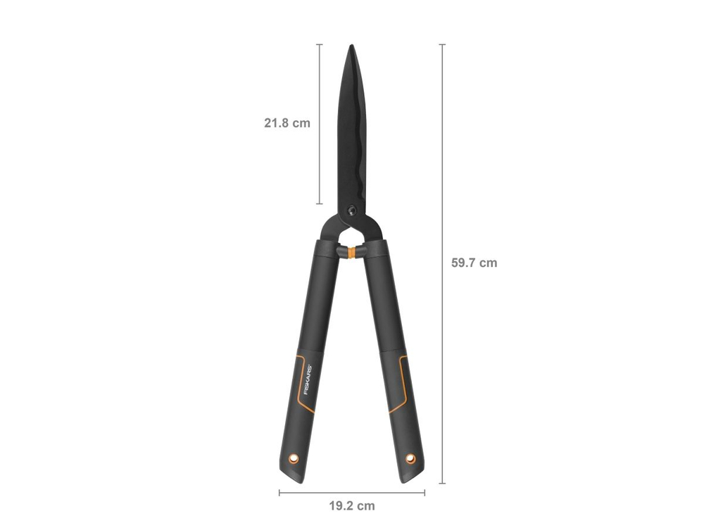 Ножницы для живой изгороди HS22 с волнообразным лезвием FISKARS Single Step