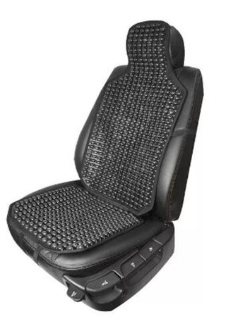 Накидка массажер  Coolpart MAXIMAL - SM7-BL - с подголов дерев черная A