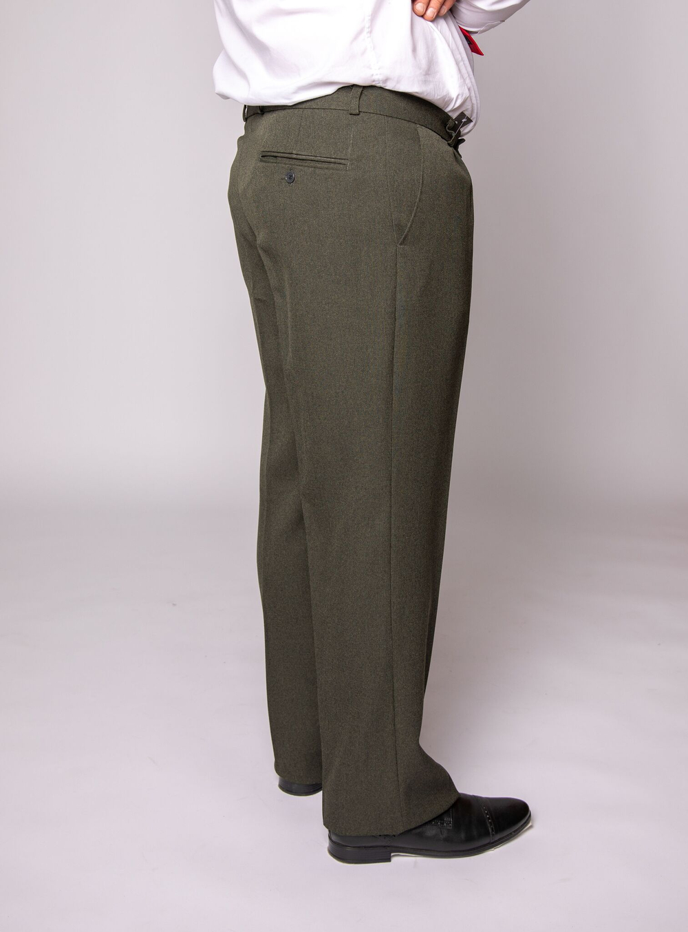 Брюки мужские чёрные демисезонные осенние весенние классические классика теплые шерстяные полушерсть костюмные офисные строгие деловые прямые 48 размер L XL