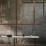 Светильник Flos Belt Fabric Copper Brown Casambi 2000mm