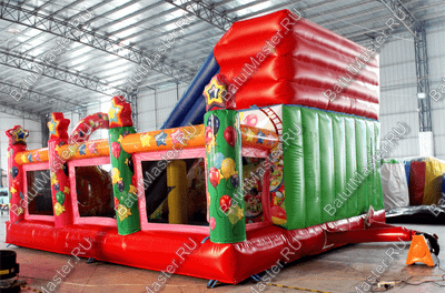 Коммерческий надувной батут "Цирк" 7*5*4 м