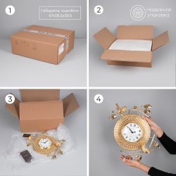 Часы настенные Терра Мей Айвори