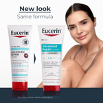 Eucerin, Улучшенный восстанавливающий крем, без отдушек, 226 г (8 унций)