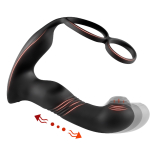 Массажер простаты пульсирующий с эффектом фингеринга 16,1 см