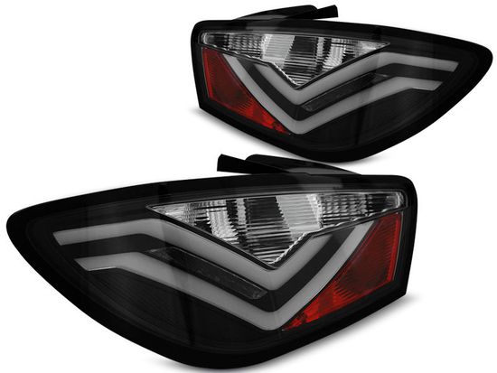 Задние фонари для Seat Ibiza 6J 3D (08-12) LED Black