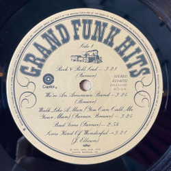 Винтажная виниловая пластинка LP Grand Funk Hits (Japan 1976) (No Obi) (Poster)