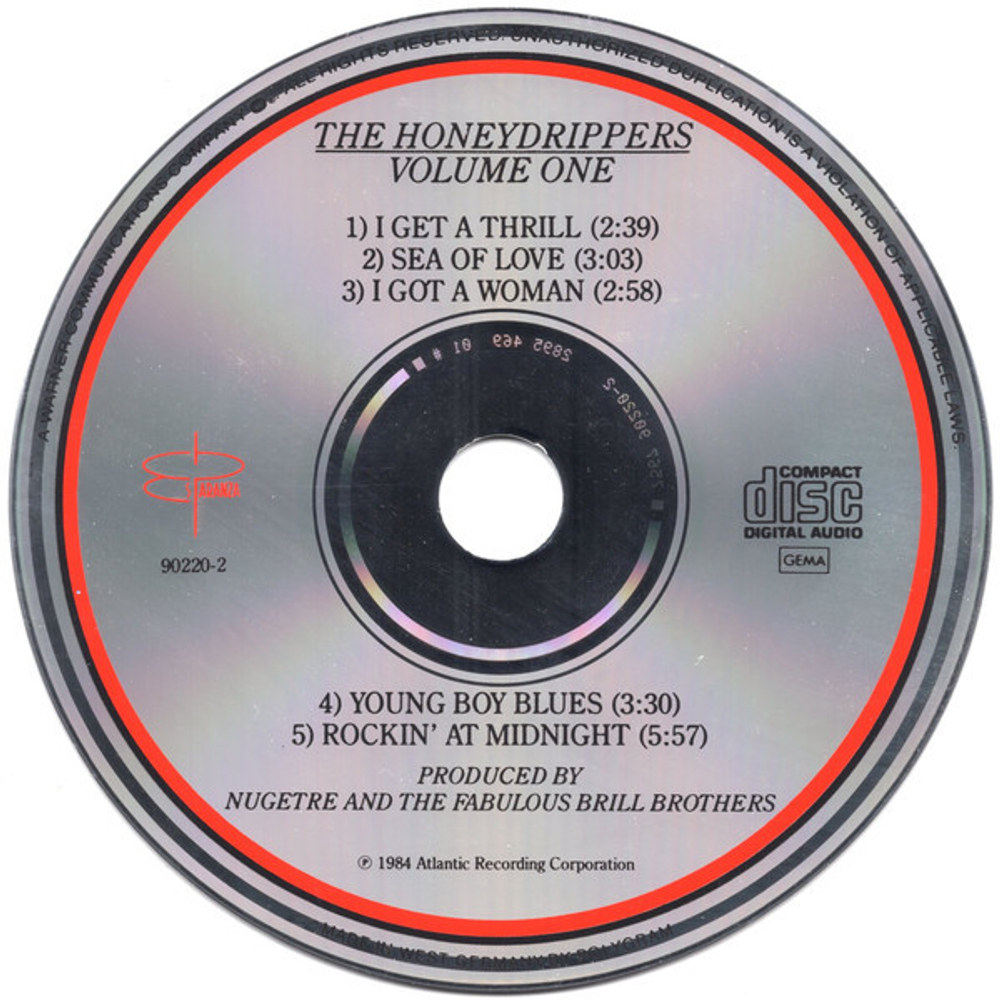 The Honeydrippers / Volume One (CD)