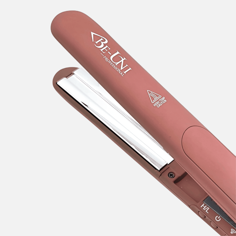 Утюжок паровой BE-UNI V173 Red 25 мм зеркальный титан 180ºC, 210ºC