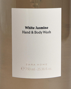 Zara Home - Жидкое мыло с ароматом белого жасмина, 750 мл