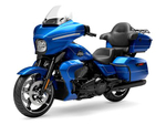 STREET GLIDE™ Ultra 117 в цвете BLUE BURST (BLACK TRIM)