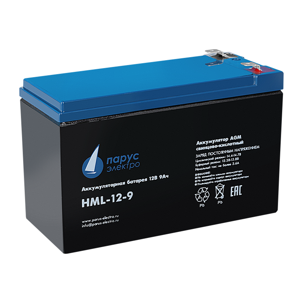 Аккумулятор Парус Электро HML-12-250
