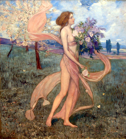 Alexander Demetrius Goltz (1857-1944) - эротическое искусство австрийского художника