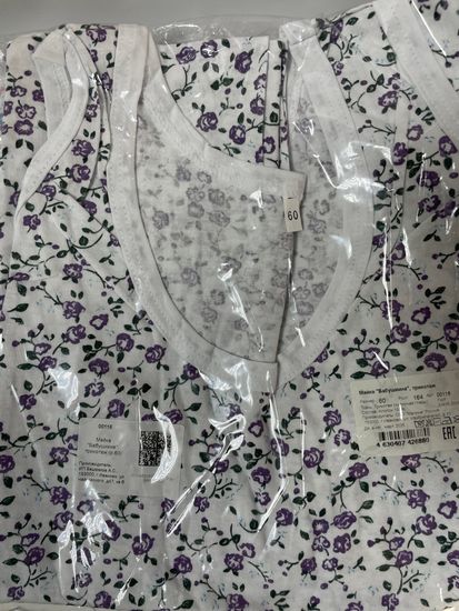 Ночная сорочка Бабушкина Ивановский трикотаж