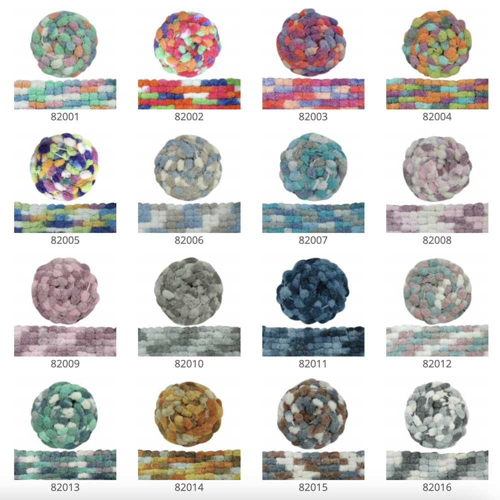 Пряжа Himalaya Yo-Yo Colors (82008)