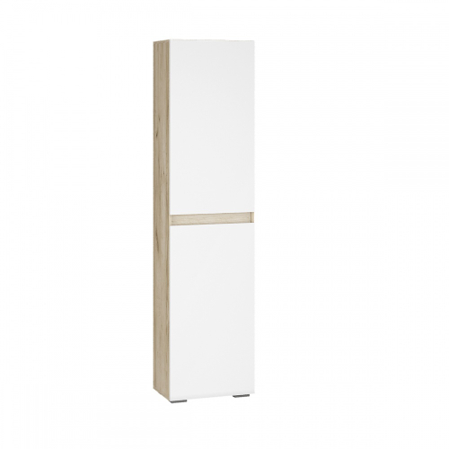 мс для гостиной Вирола П-500 Дуб крафт серый / Глянец белый