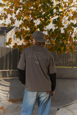 Футболка Called a Garment Pop-Up "Warm Grey"