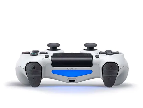 Геймпад Sony DualShock PS4 Оригинал Б/У (Белый, Датчики холла)