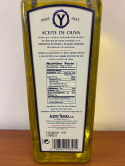Оливковое масло YBARRA PURE (рафинированное) , Испания