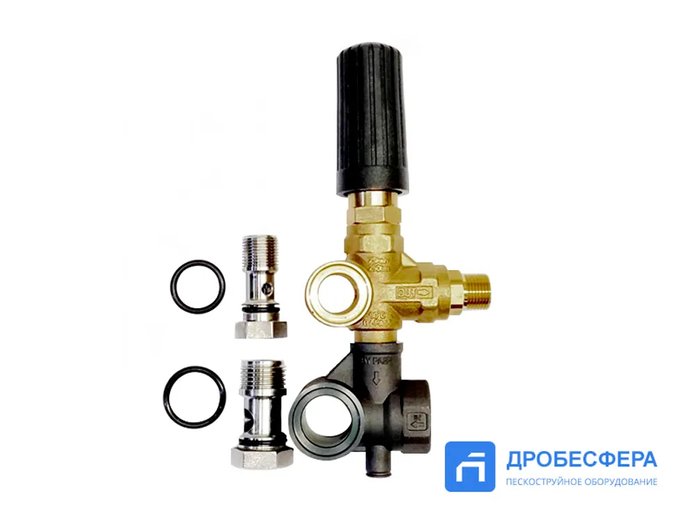 Регулятор давления жидкости 3/8" 70-200бар SOTEX RDM-70-200