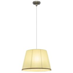 Citilux Вена CL402033 Подвесной светильник бронза с кремовым абажуром