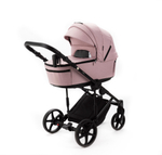 Детская универсальная коляска Adamex ZICO NEW TIP ZN-TK24 2в1 (Светло-розовая ткань)