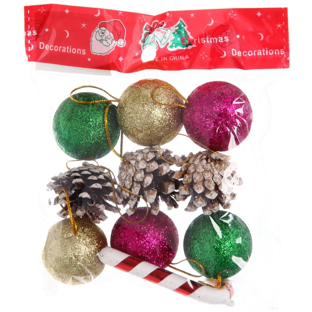 Набор украшений «Волшебный наборчик» 11*11 см (набор 10 шт), микс