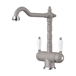 Смеситель для кухни Omoikiri Amagasaki-GR  Leningrad grey 4994232