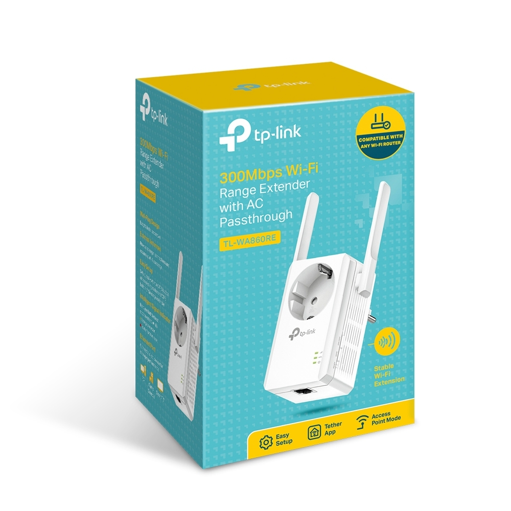 Wi-Fi усилитель сигнала TP-LINK TL-WA860RE (300Мбит)